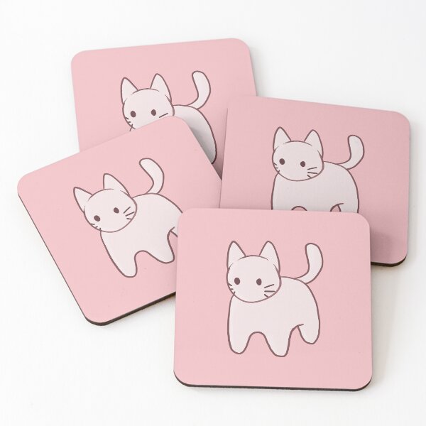 Item preview, rotating cat (white) designed and sold by papercreatyre.