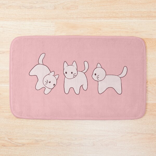 Item preview, rotating cat (white) designed and sold by papercreatyre.