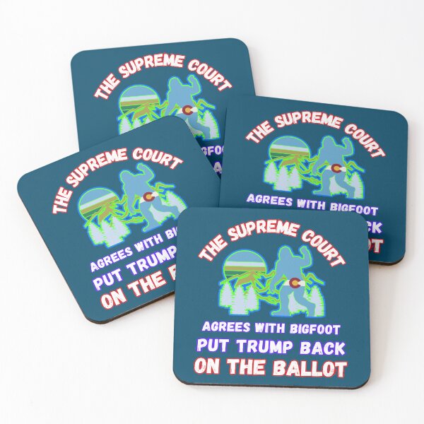 Item preview, The Supreme Court Agrees With Bigfoot Put Trump Back On The Ballot designed and sold by WoodburyLake.