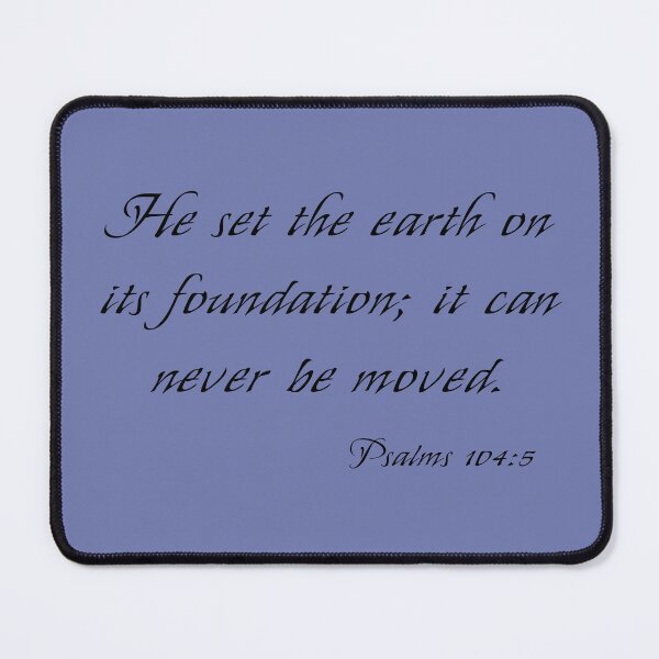 Item preview, Psalms 104:5 designed and sold by CALACreations.