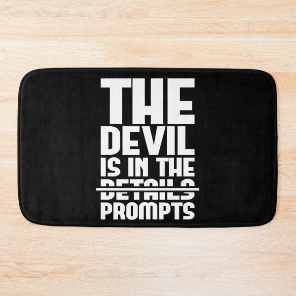 Item preview, The Devil Is In The Prompts designed and sold by WorldEngine.