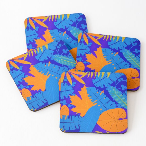 Item preview, Gorgeous Colourful Leaves Pattern  designed and sold by Pattern Hub.