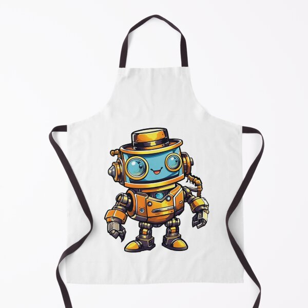 Item preview, Colorful cartoon robot: your new companion designed and sold by Ink-Kreativ.
