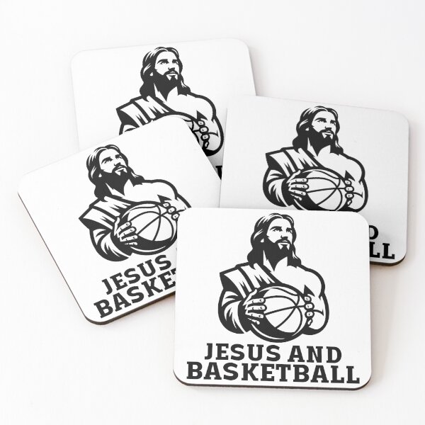 Item preview, Jesus and Basketball designed and sold by PeelZinc.