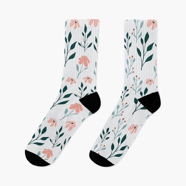 Artikelvorschau, Blumen- und Blattmuster entworfen und verkauft von NeedyourArt.