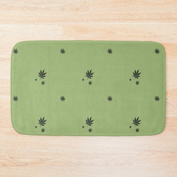 Item preview, Golden Outlined Cannabis Leaves designed and sold by LyssasMindArt.