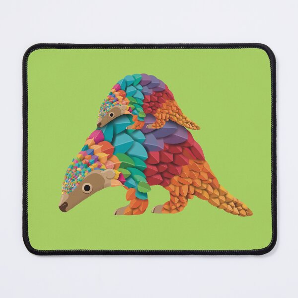 Item preview, Rainbow Party Pangolins designed and sold by Karin Taylor.