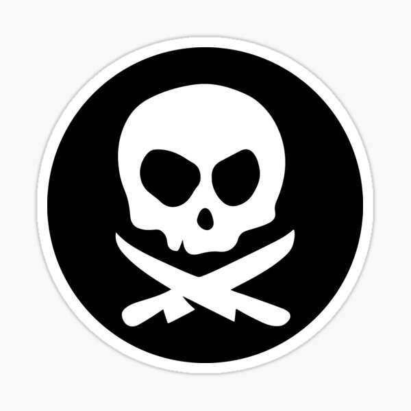 Pete's pirate life Sticker