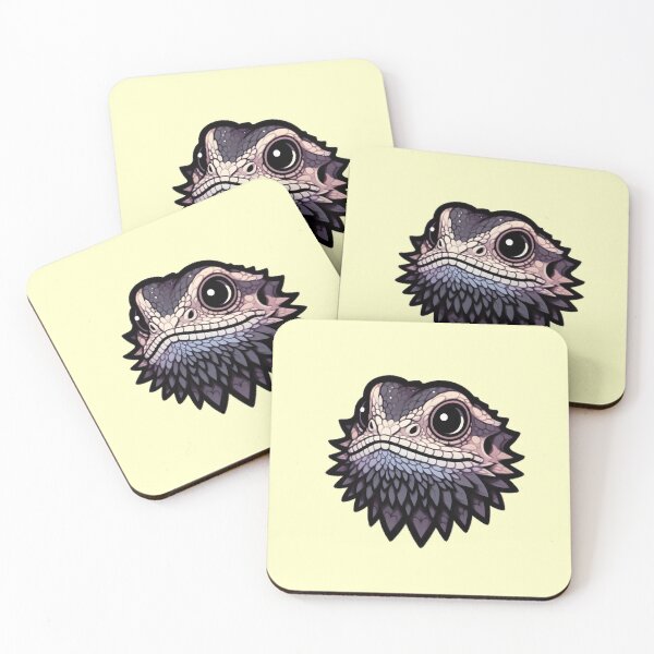 Item preview, Cute bearded dragon designed and sold by Anna Halasek.