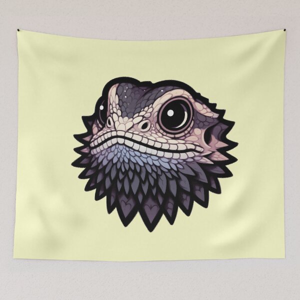 Item preview, Cute bearded dragon designed and sold by Anna Halasek.