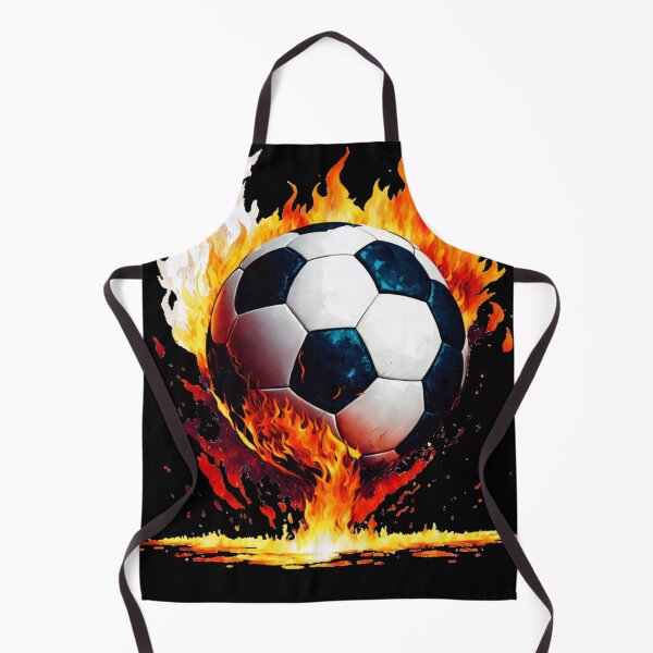 Item preview, FOOTBALL game on FIRE soccer lifestyle fan design designed and sold by Jt41.