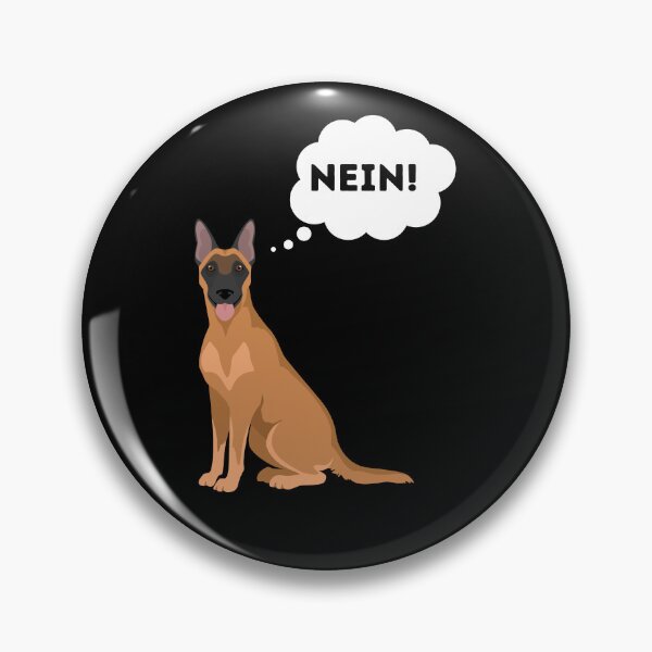 Item preview, Funny Belgian Malinois German Saying Nein? designed and sold by Easyas.
