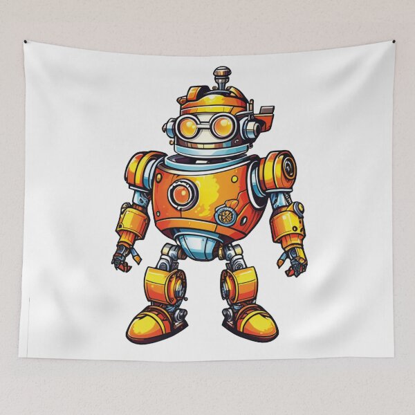 Item preview, Technology miracle: The colorful robot is alive! designed and sold by Ink-Kreativ.