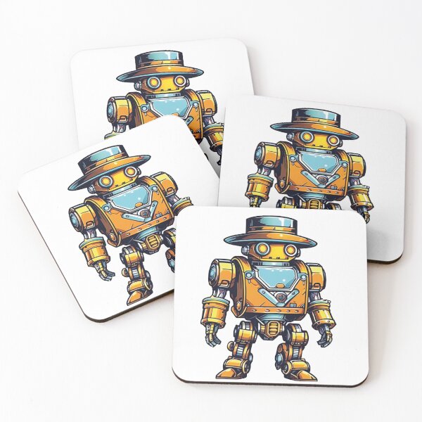 Item preview, Victorian vision: The elegant steampunk robot designed and sold by Ink-Kreativ.