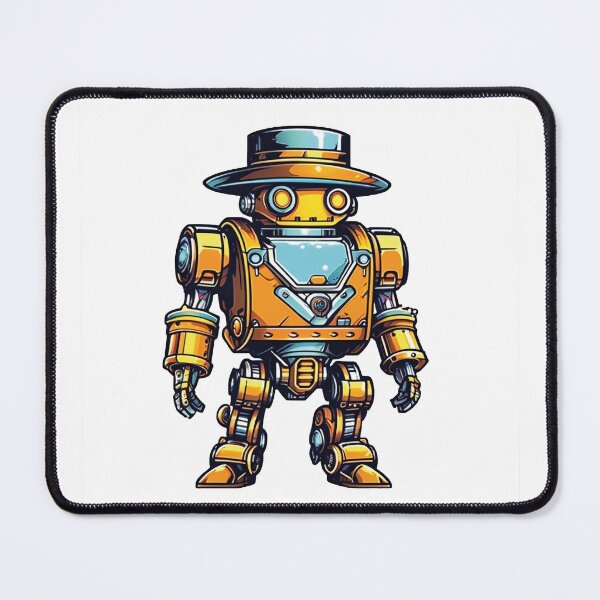 Item preview, Victorian vision: The elegant steampunk robot designed and sold by Ink-Kreativ.