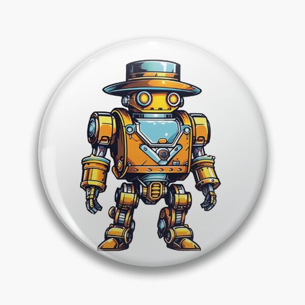 Item preview, Victorian vision: The elegant steampunk robot designed and sold by Ink-Kreativ.