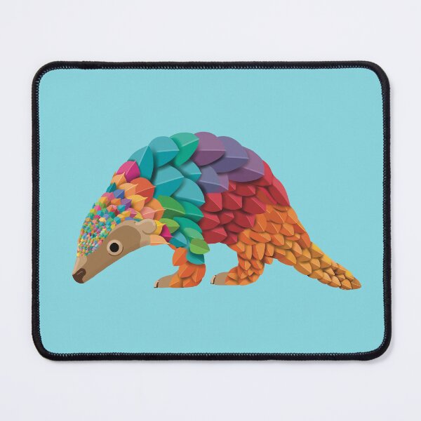 Item preview, Rainbow Party Pangolin designed and sold by Karin Taylor.