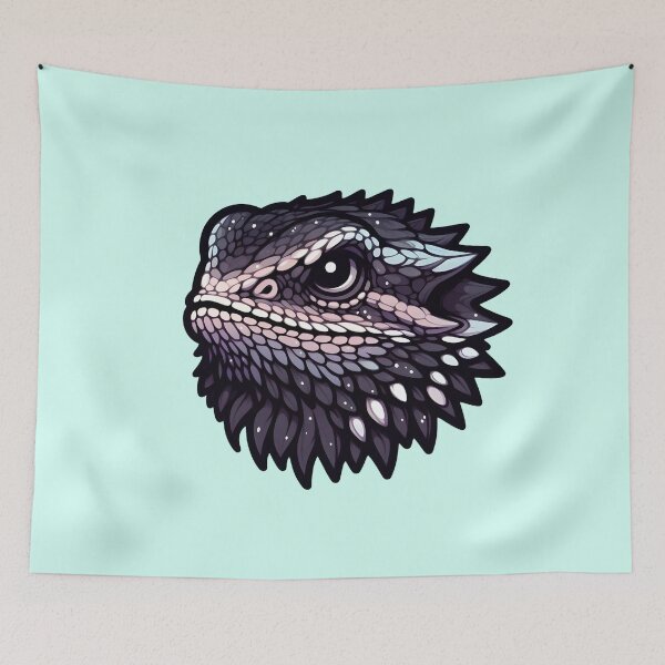 Item preview, Cute bearded dragon designed and sold by Anna Halasek.