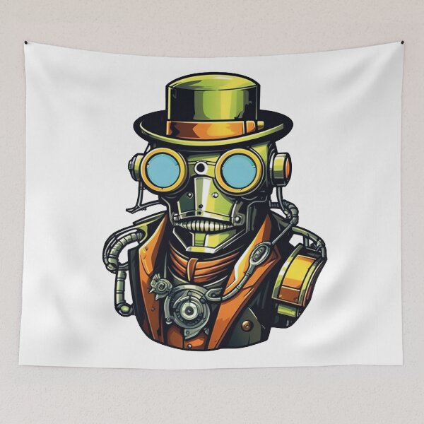 Item preview, Futuristic and vintage: The Iron Man designed and sold by Ink-Kreativ.
