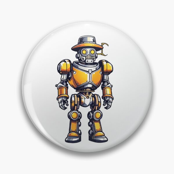 Item preview, Golden Friend: The steampunk style robot designed and sold by Ink-Kreativ.