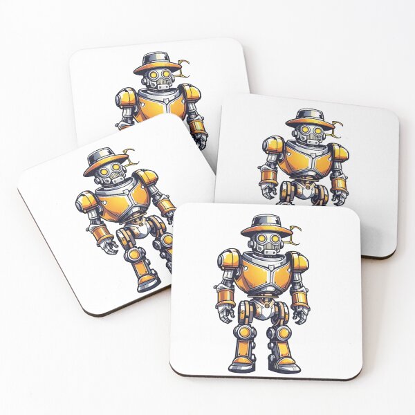 Item preview, Golden Friend: The steampunk style robot designed and sold by Ink-Kreativ.