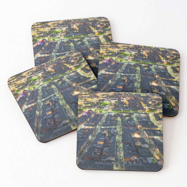 Item preview, Blackburn Night Lights: Aerial View of the Townscape designed and sold by Shafiq Khan.