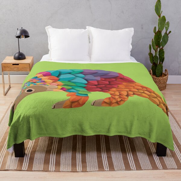 Item preview, Rainbow Party Pangolin designed and sold by Karin Taylor.
