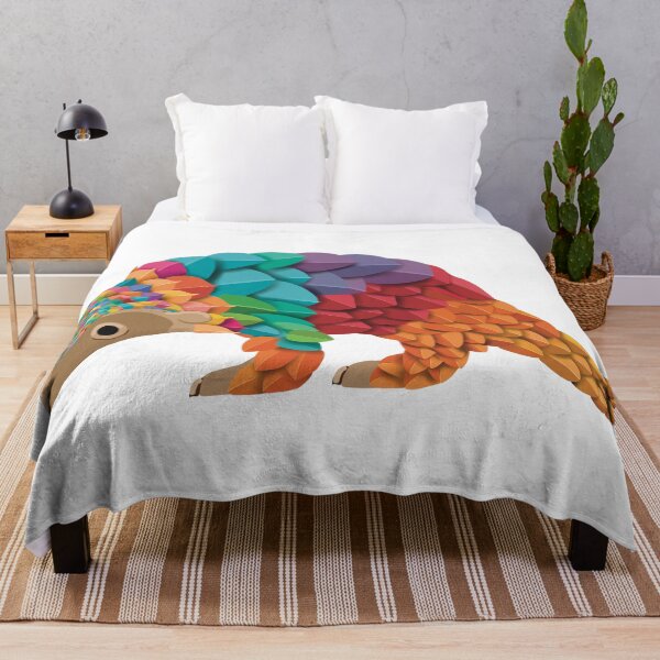 Item preview, Rainbow Party Pangolin designed and sold by Karin Taylor.