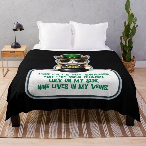 Item preview, Cat Leprechaun With Pot of Gold 2 - Saint Patrick designed and sold by Vector-Artist.