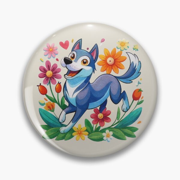 Item preview, Happy Siberian husky dog designed and sold by Mustela erminea.