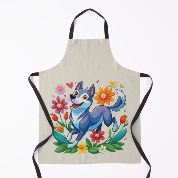 Item preview, Happy Siberian husky dog designed and sold by Mustela erminea.
