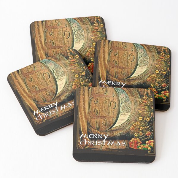 Item preview, Christmas in the Shire II - Roud Doors - Christmas  designed and sold by EricaBraden.