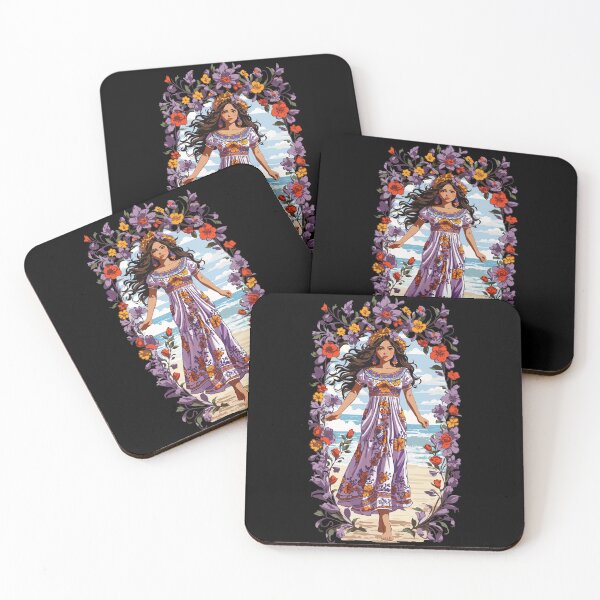 Item preview, Mexican Beauty Flowers Bohemian Streetwear designed and sold by LuminOrb.