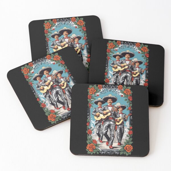 Item preview, Mariachi Band Iconic Guitarist Design designed and sold by LuminOrb.