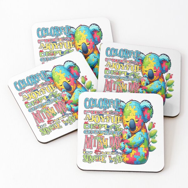 Item preview, Celebrating Autism Awareness with Koalas designed and sold by maknateeshop.