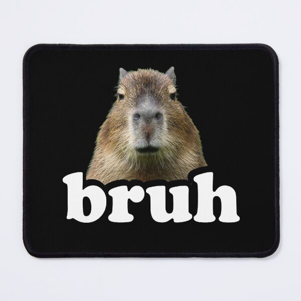 Item preview, Funny Meme Lover Capybara Bruh designed and sold by ouchmypancreas.