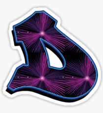 D - rays Sticker