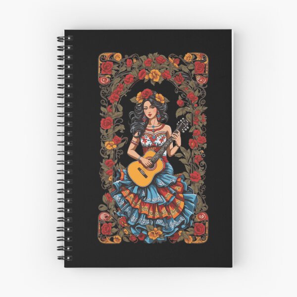 Item preview, Spanish guitarist Iconic design designed and sold by LuminOrb.