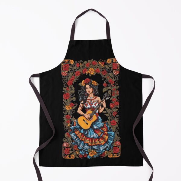 Item preview, Spanish guitarist Iconic design designed and sold by LuminOrb.
