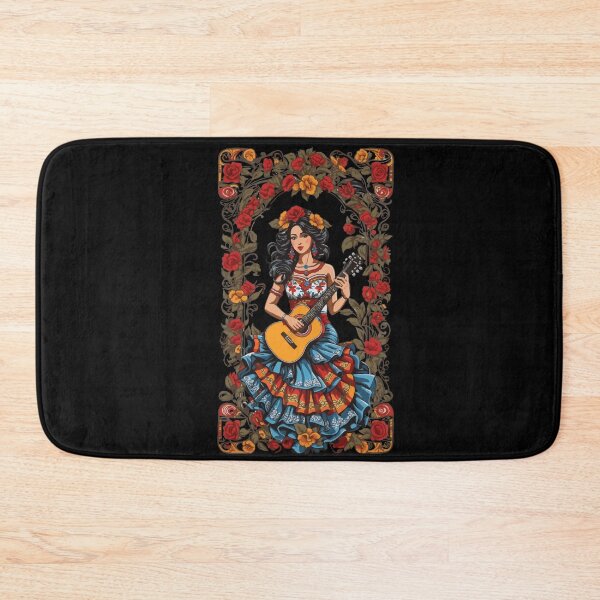 Item preview, Spanish guitarist Iconic design designed and sold by LuminOrb.