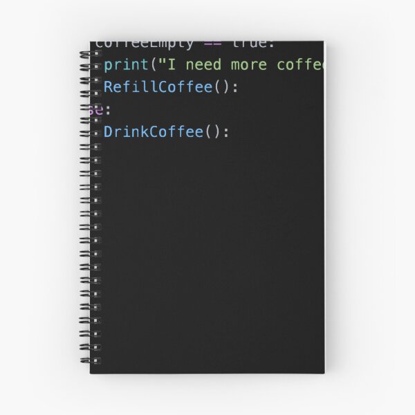 Item preview, Coffee Empty Python If Statement designed and sold by EricaBraden.