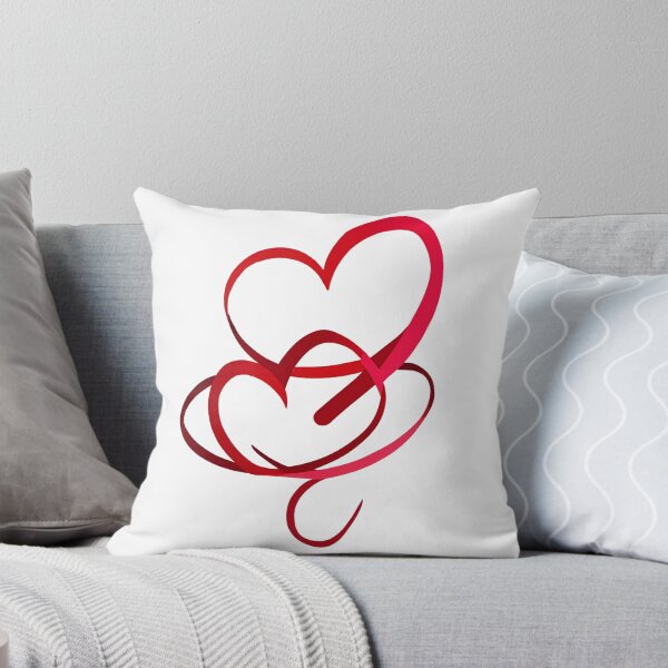 Item preview, Crimson Whimsy: Elegance in Heart Doodles designed and sold by JAMESAMORN.