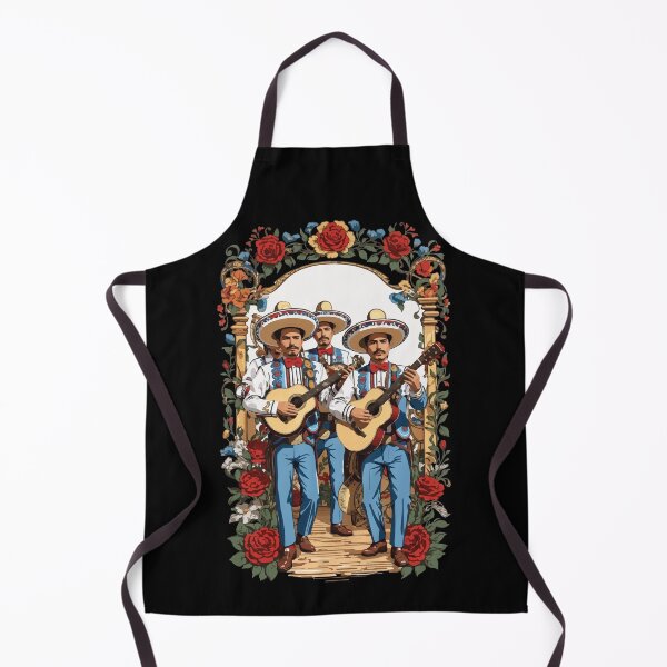 Item preview, Mariachi Band Iconic Guitarist Design designed and sold by LuminOrb.