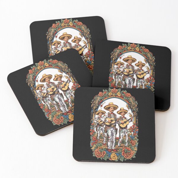 Item preview, Spanish Mariachi Band Iconic Guitar Design designed and sold by LuminOrb.