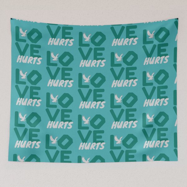 Item preview, Hurts So Good Eagles Fan - Love Hurts Eagles Fan Vintage designed and sold by pallbearer65.