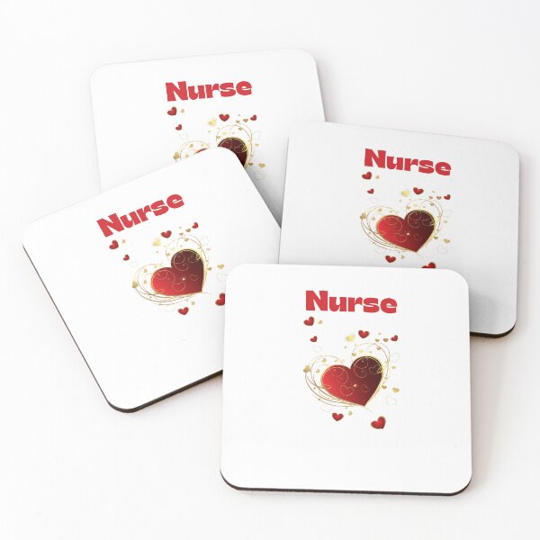 Item preview, Nurse with Multi Hearts designed and sold by DuchessNursDsgn.
