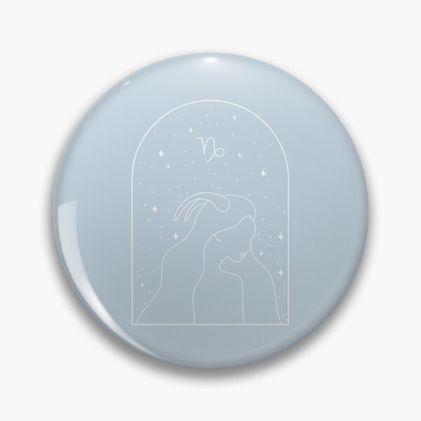 Item preview, Capricornus Zodiac Sign | Pastel Blue Aesthetic designed and sold by RM-Journey.