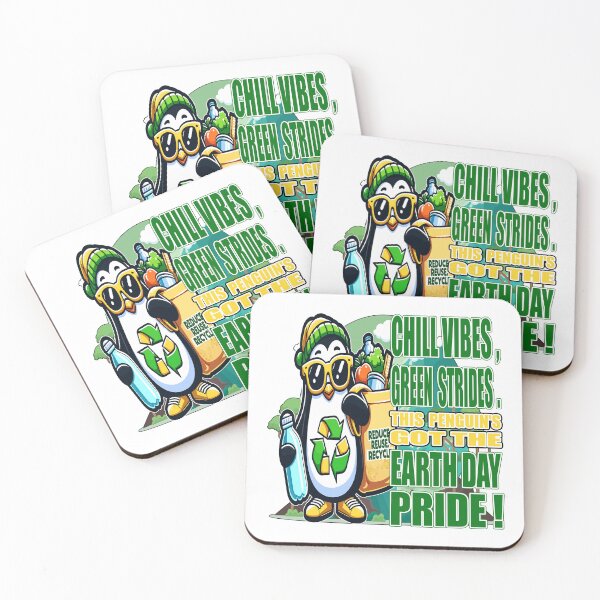 Item preview, Eco Friendly Penguin designed and sold by maknateeshop.