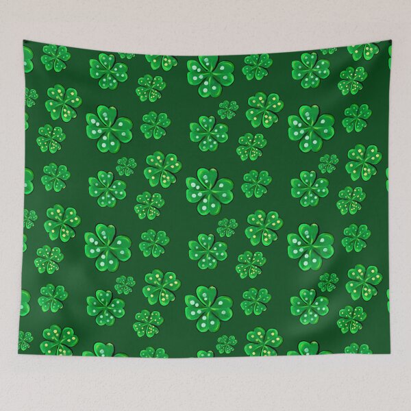 Item preview, Clover Shamrocks - green 4 leaf clovers shamrock. The best Irish gift ideas designed and sold by Artonmytee.