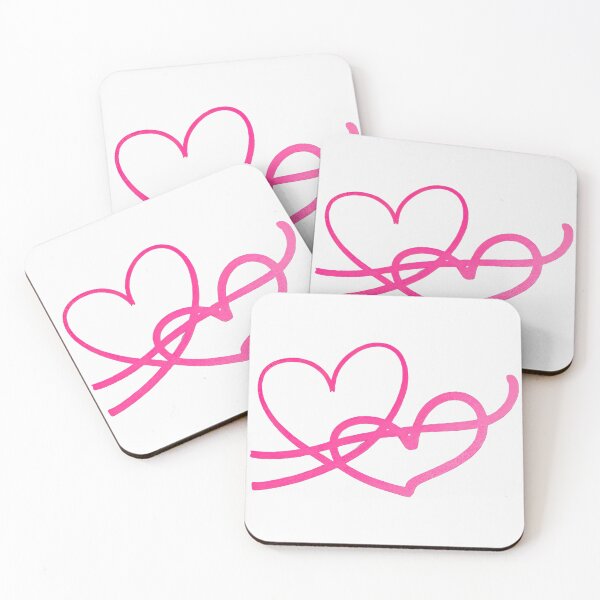 Item preview, Pink Passion Flourish: Whimsical Heart Sketches designed and sold by JAMESAMORN.
